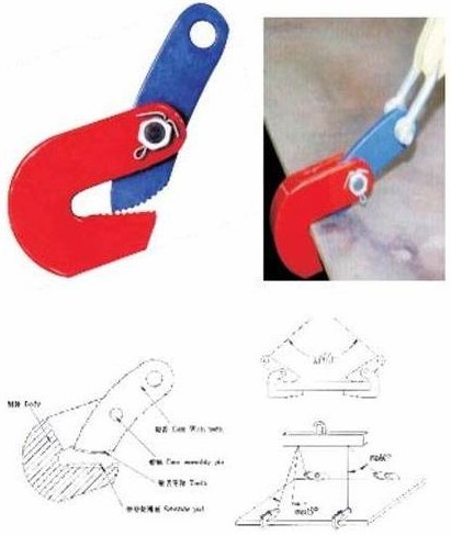 L型鋼板起重鉗、H型鋼吊鉗(PT0905)